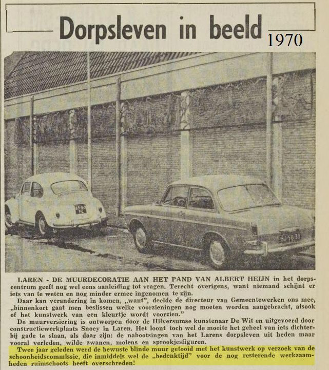 ARTIKEL KUNSTWERK LAREN